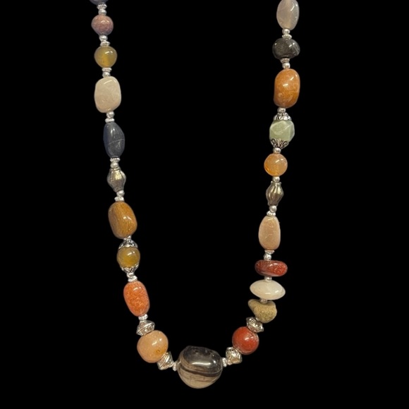 Agete and jasper graduated stone necklace NEW WITH TAGS - Picture 3 of 10